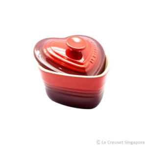 Le Creuset_Heart_Ramekin_Red
